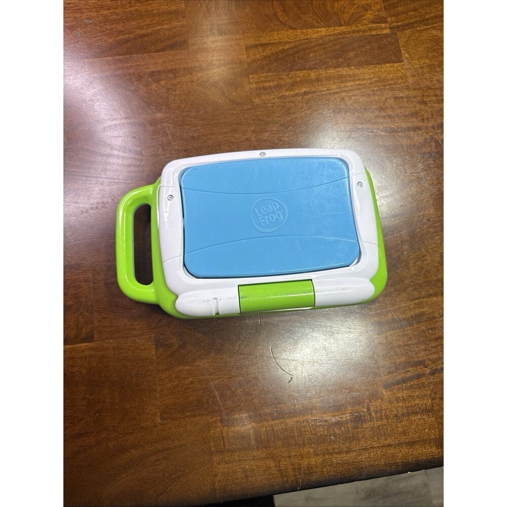 LeapFrog 2 in 1 LeapTop Touch Learning Toy Green Blue Educational Laptop 80-6009